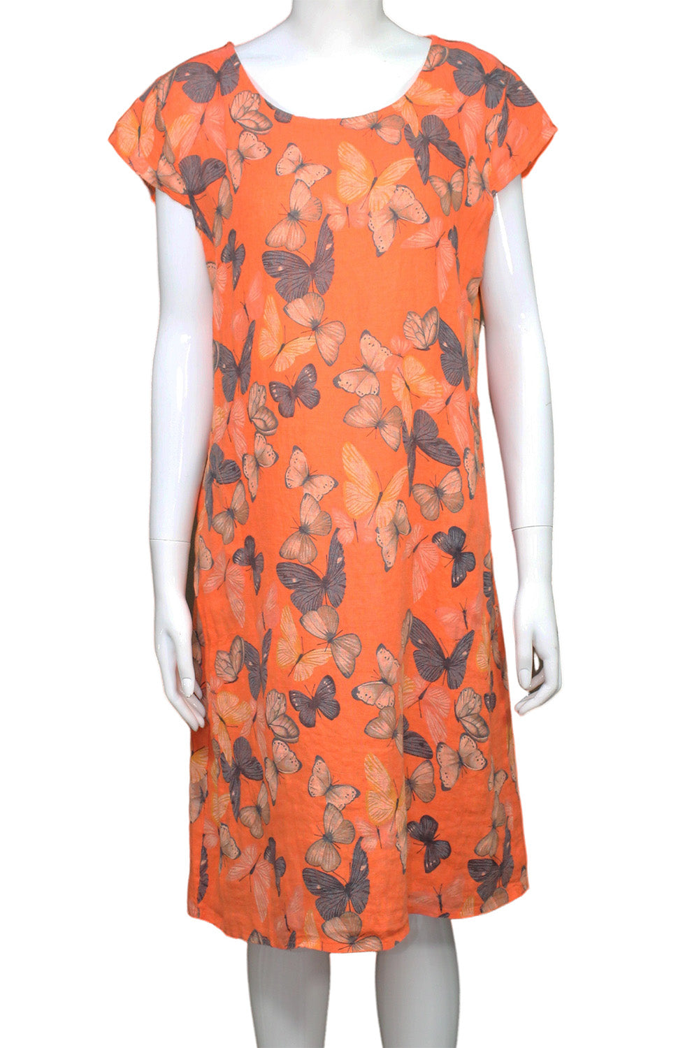 Butterfly dress for Women Short Sleeves