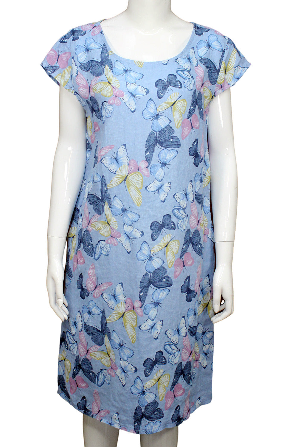 Butterfly dress for Women Short Sleeves