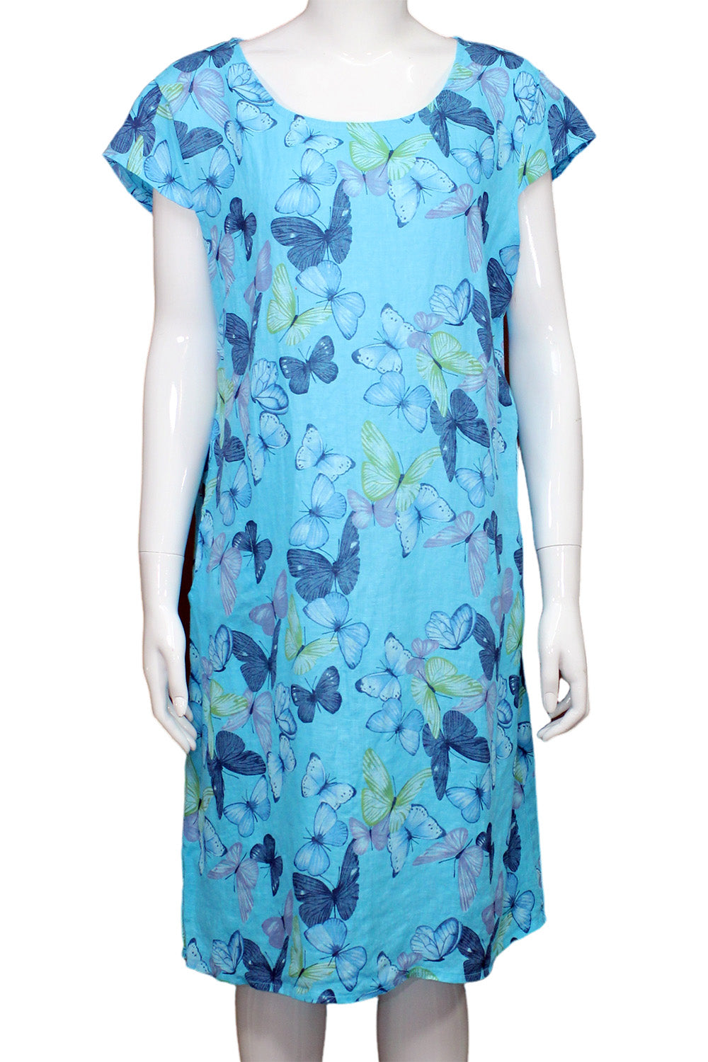 Butterfly dress for Women Short Sleeves