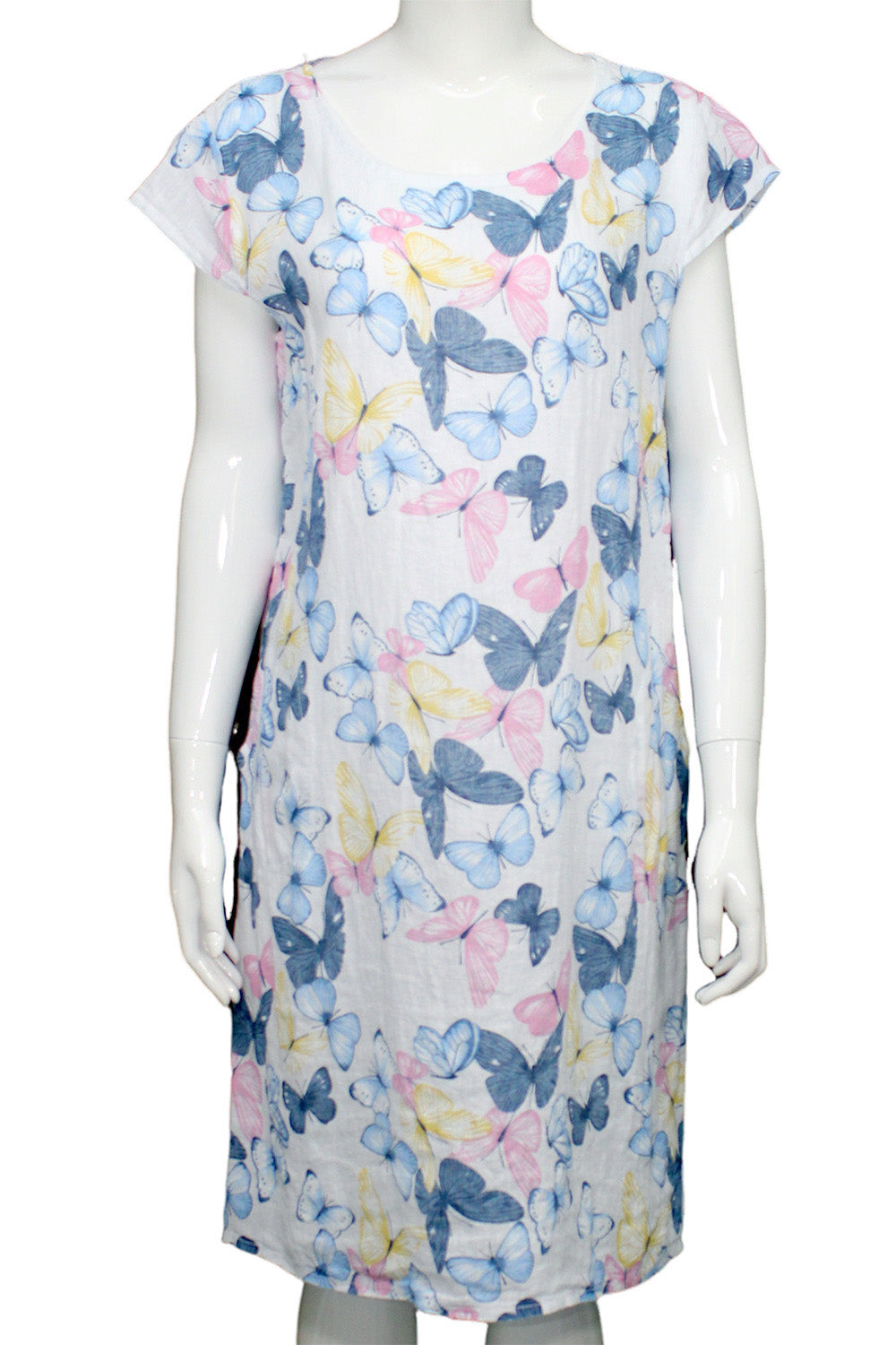 Butterfly dress for Women Short Sleeves